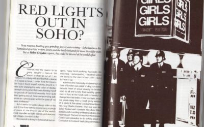 Forum Magazine: Red Lights out in Soho?