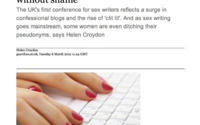 Guardian: Women are writing about sex without shame