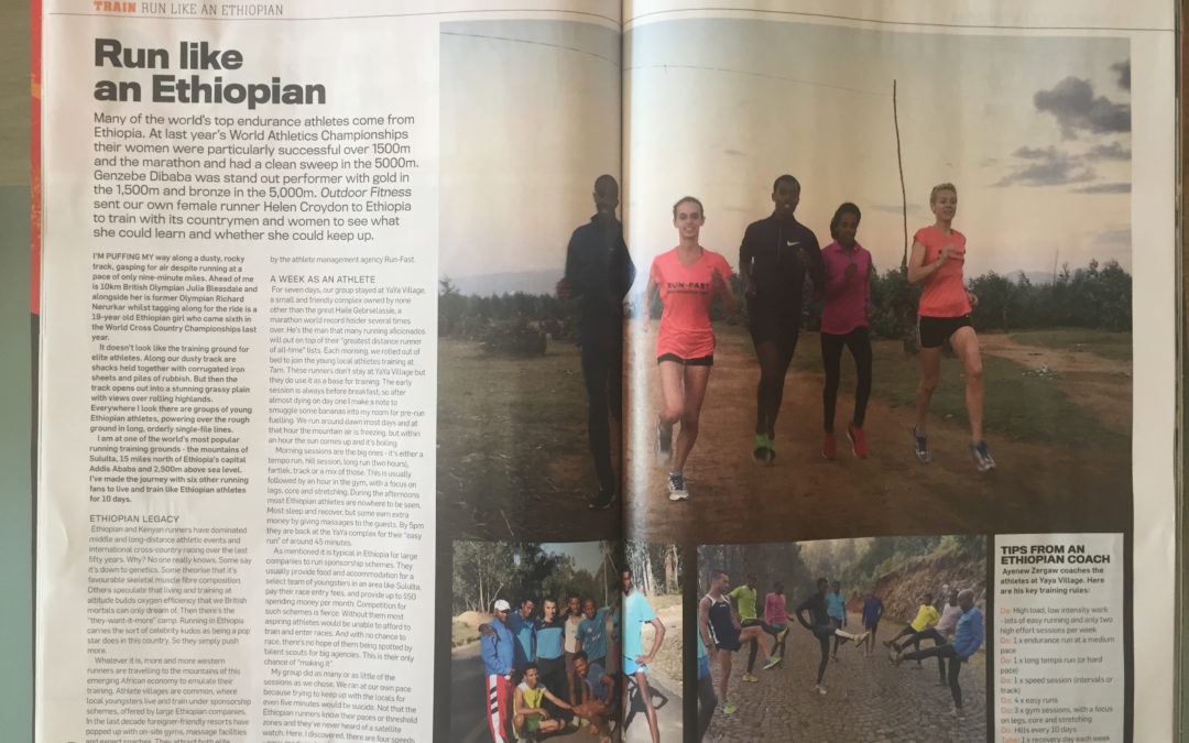 Outdoor Fitness: Training with the Ethiopians