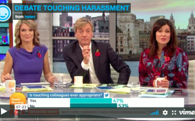 ITV: Physical contact in the workplace – have sexual harassment rules gone too far?