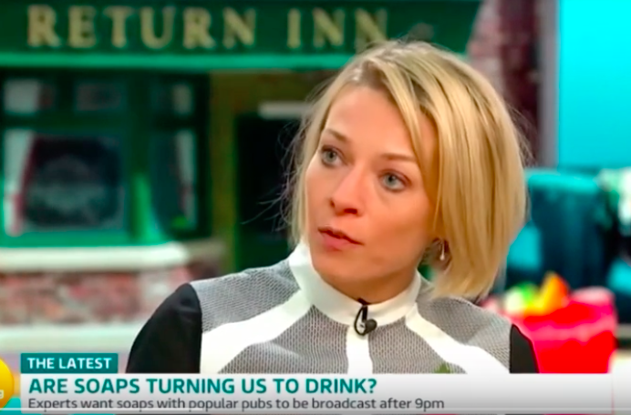 ITV Good Morning Britain: TV soaps show too much drinking